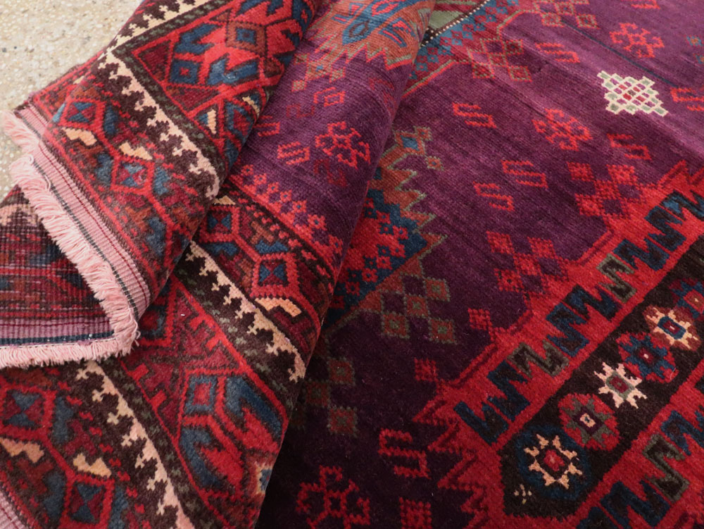 Vintage Indian Agra Carpet, No.21030 - Gsblank