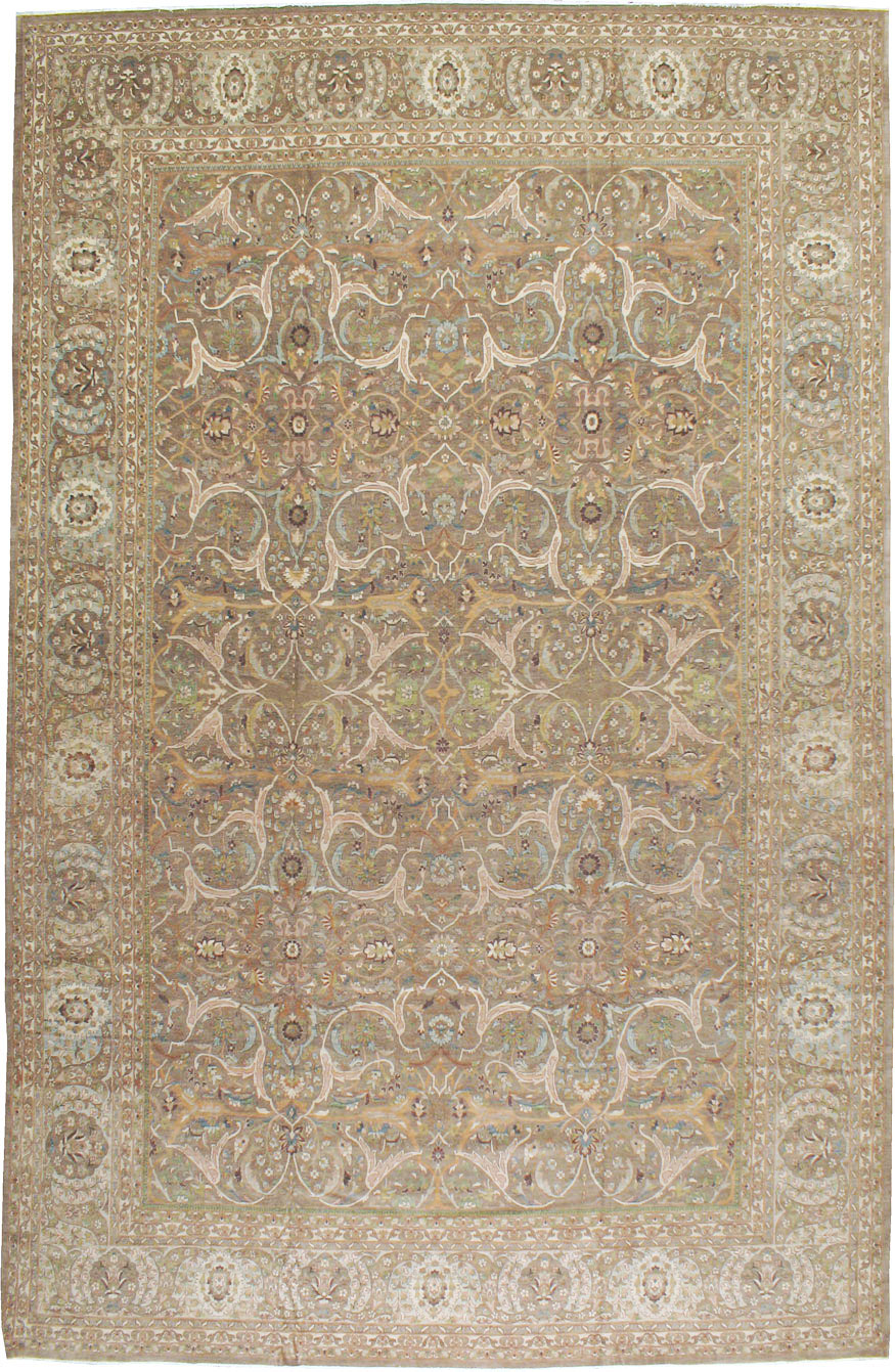 Contemporary Persian Tabriz Carpet, No.21031 - Gsblank
