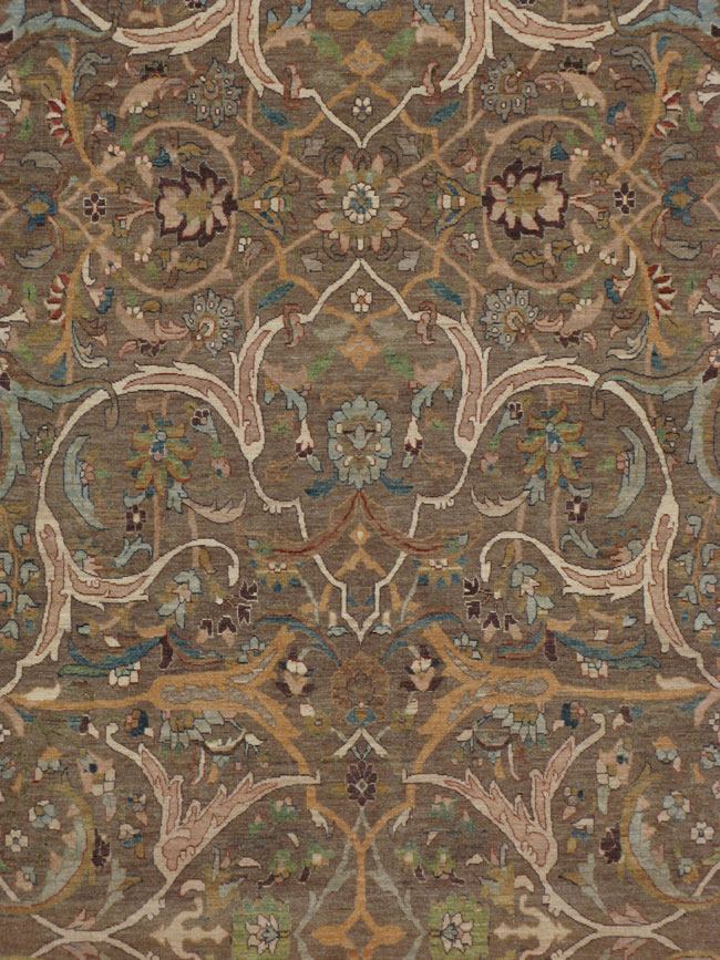 Contemporary Persian Tabriz Carpet, No.21031 - Gsblank