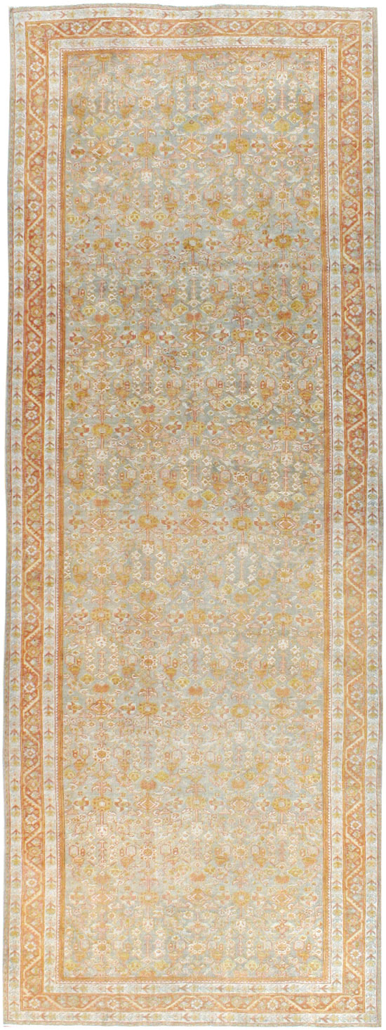 Antique Persian Mahal Gallery Carpet, No.21035 - Gsblank