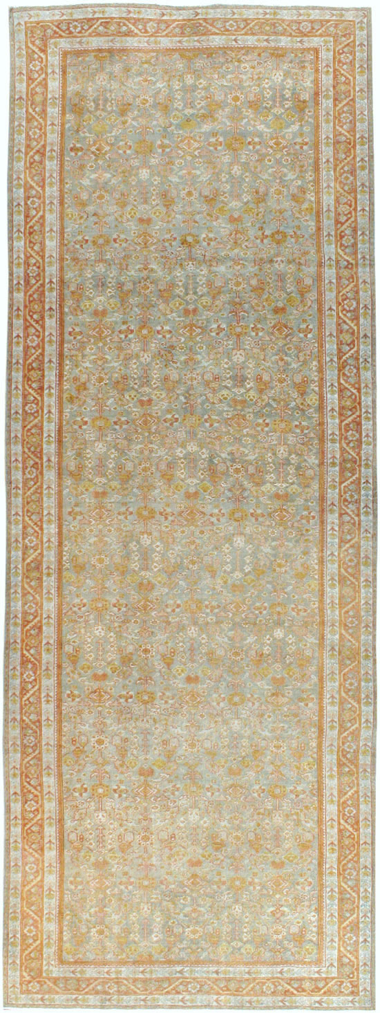 Antique Persian Mahal Gallery Carpet, No.21035 - Gsblank
