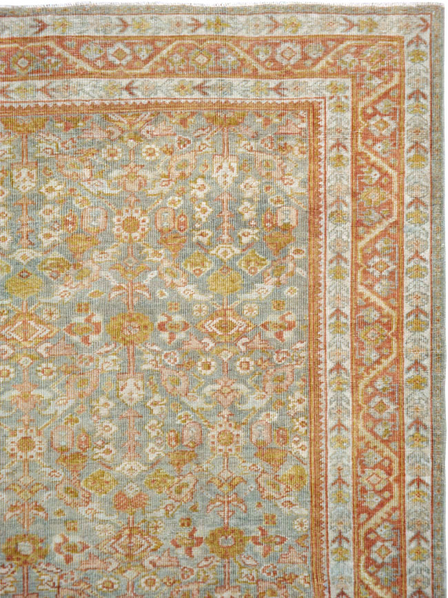 Antique Persian Mahal Gallery Carpet, No.21035 - Gsblank