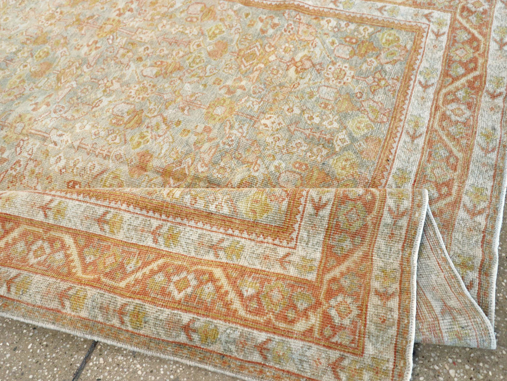 Antique Persian Mahal Gallery Carpet, No.21035 - Gsblank