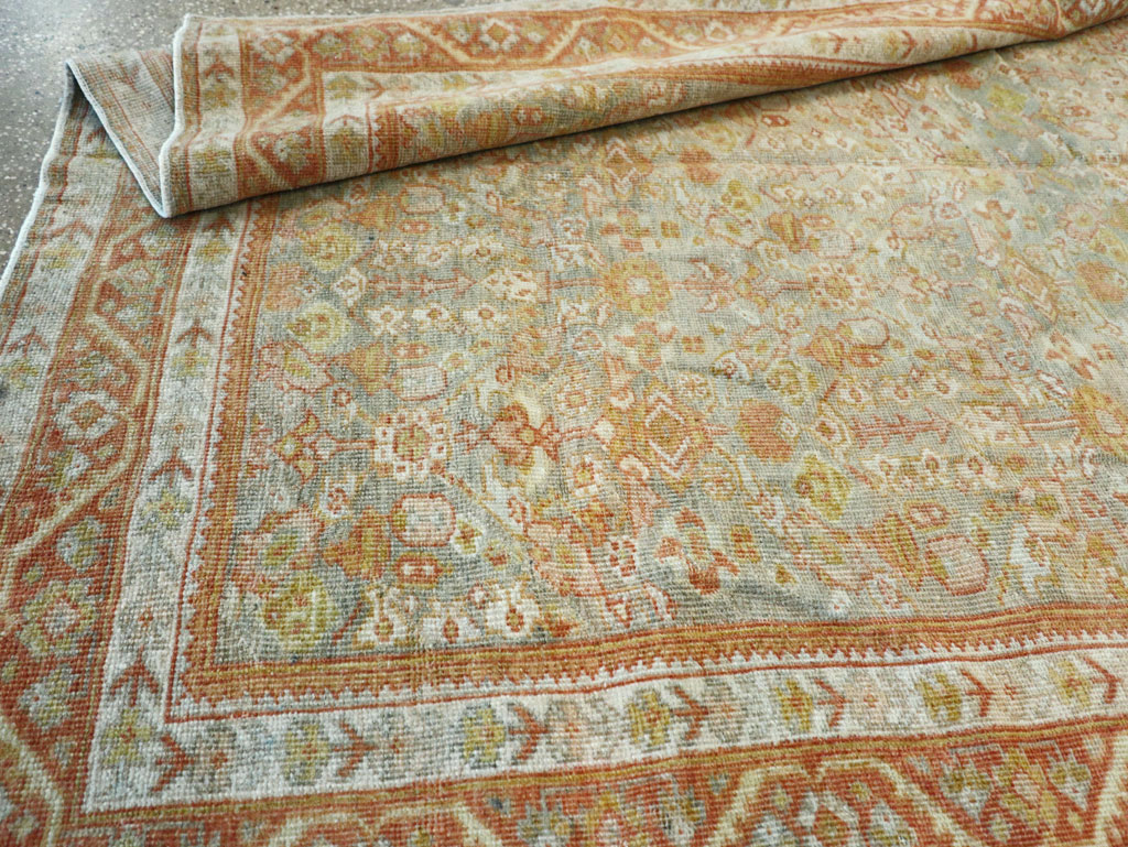 Antique Persian Mahal Gallery Carpet, No.21035 - Gsblank