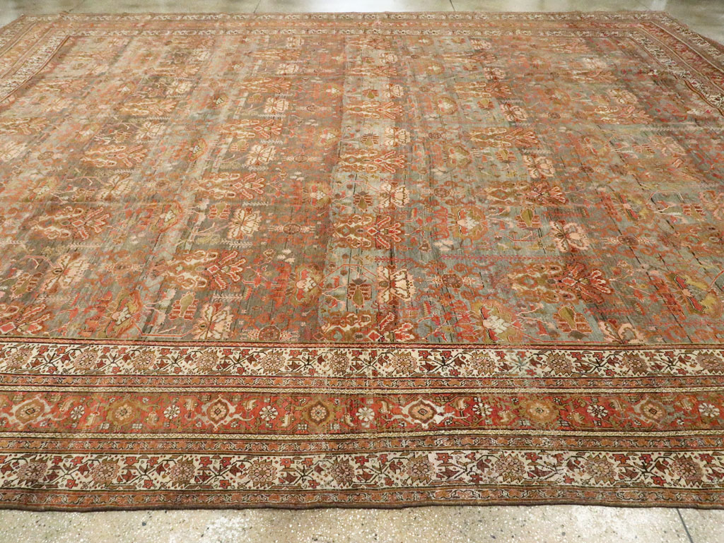 Antique Persian Bidjar Carpet, No.21044 - Gsblank