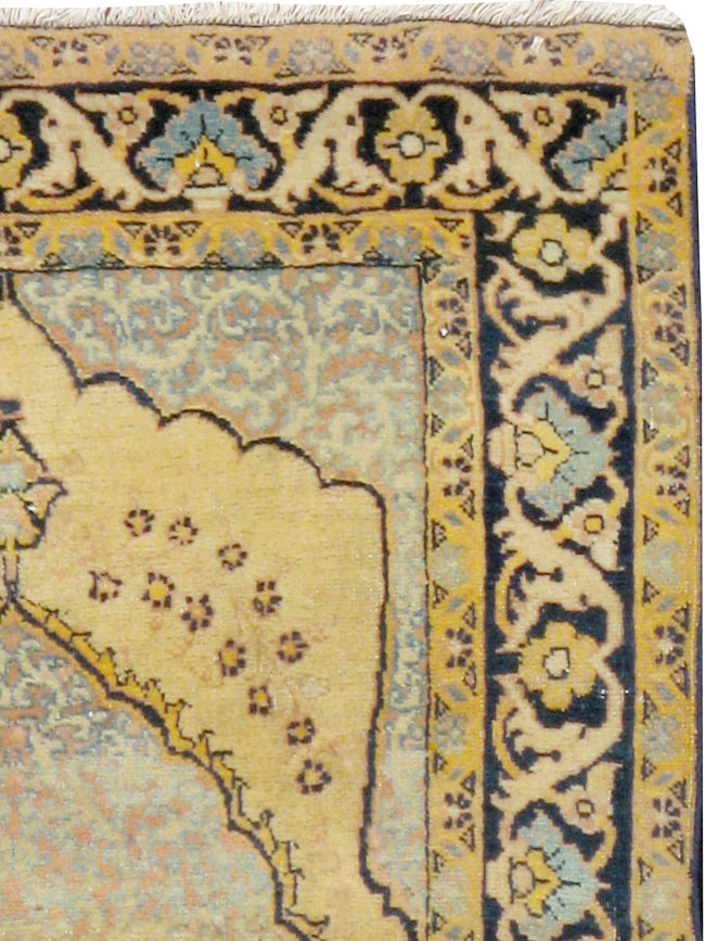 Antique Persian Tabriz Hagi Jalili Rug, No.21045 - Gsblank