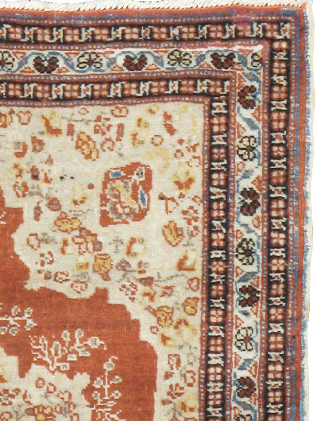 Antique Persian Tabriz Hagi Jalili Rug, No.21046 - Gsblank