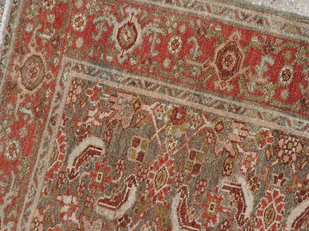 Vintage Persian Malayer Rug, No.21050 - Gsblank