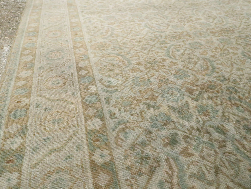 Antique Persian Tabriz Runner, No.21052 - Gsblank