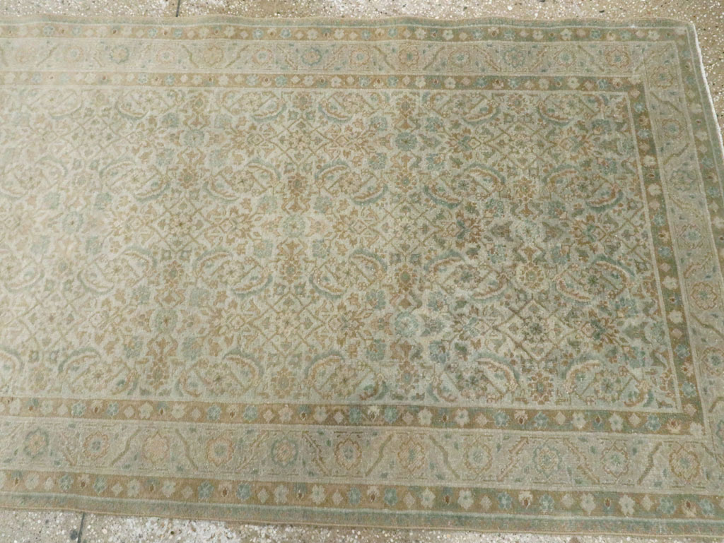 Antique Persian Tabriz Runner, No.21052 - Gsblank