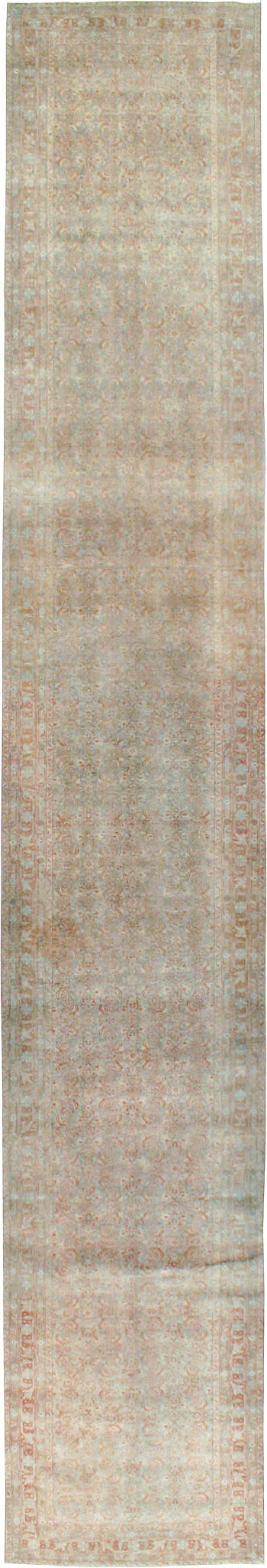 Antique Persian Tabriz Runner, No.21056 - Gsblank