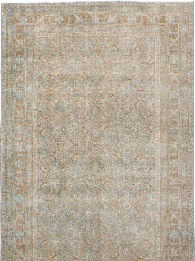 Antique Persian Tabriz Runner, No.21056 - Gsblank