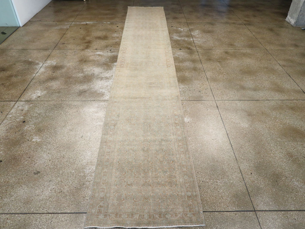 Antique Persian Tabriz Runner, No.21056 - Gsblank