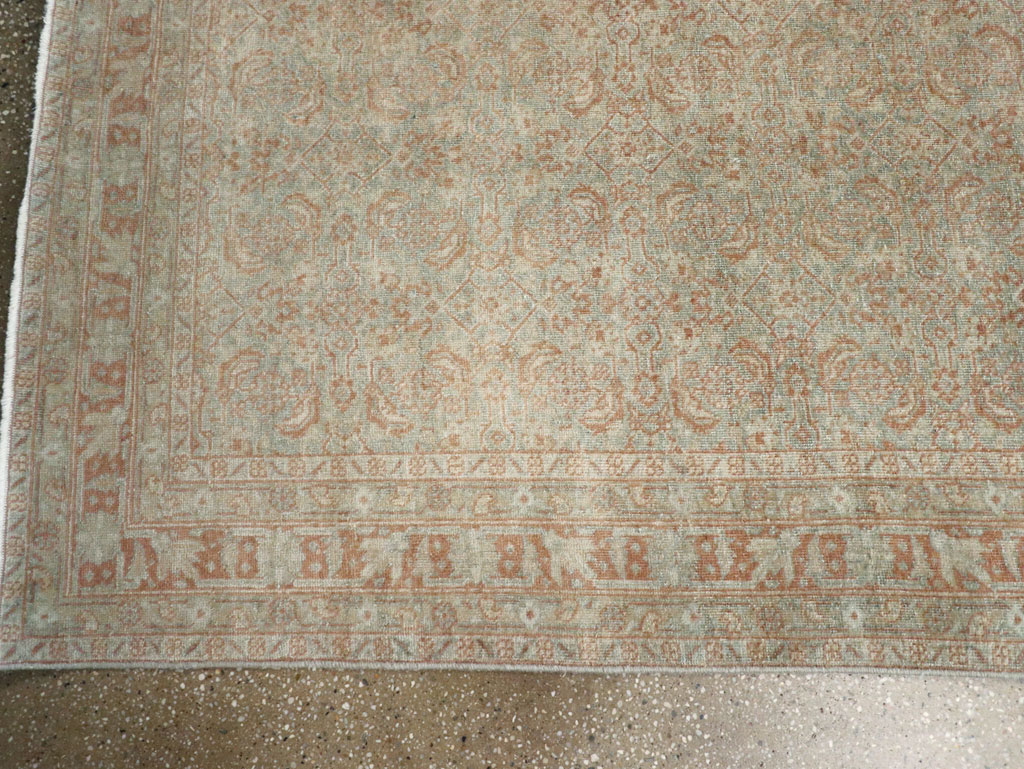 Antique Persian Tabriz Runner, No.21056 - Gsblank