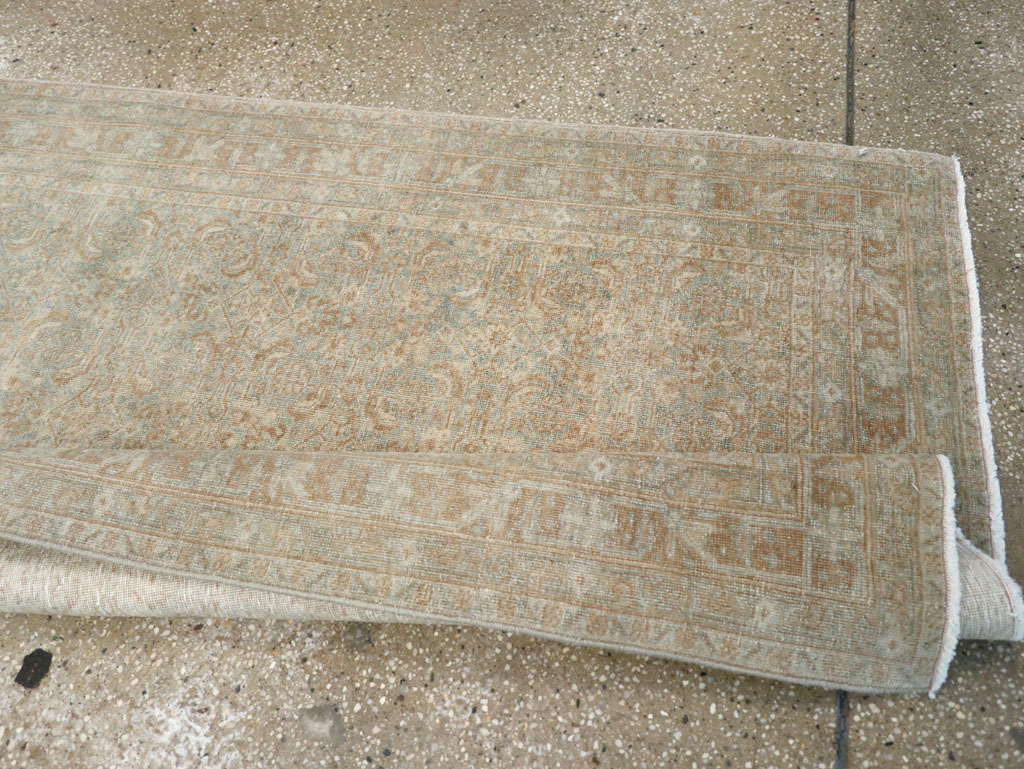 Antique Persian Tabriz Runner, No.21056 - Gsblank