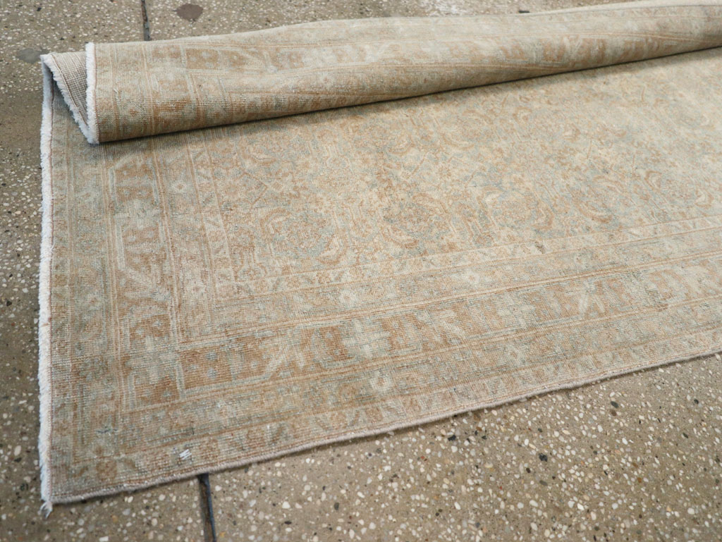 Antique Persian Tabriz Runner, No.21056 - Gsblank