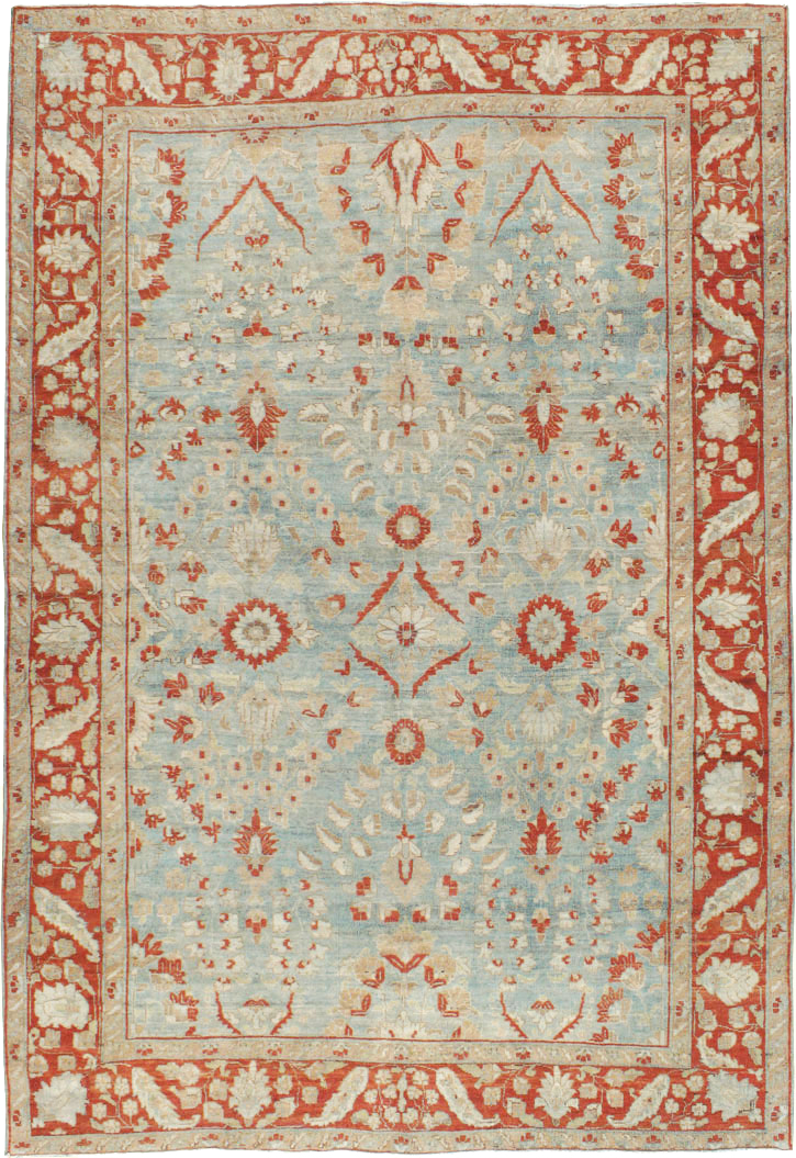Antique Persian Tabriz Carpet, No.21062 - Gsblank