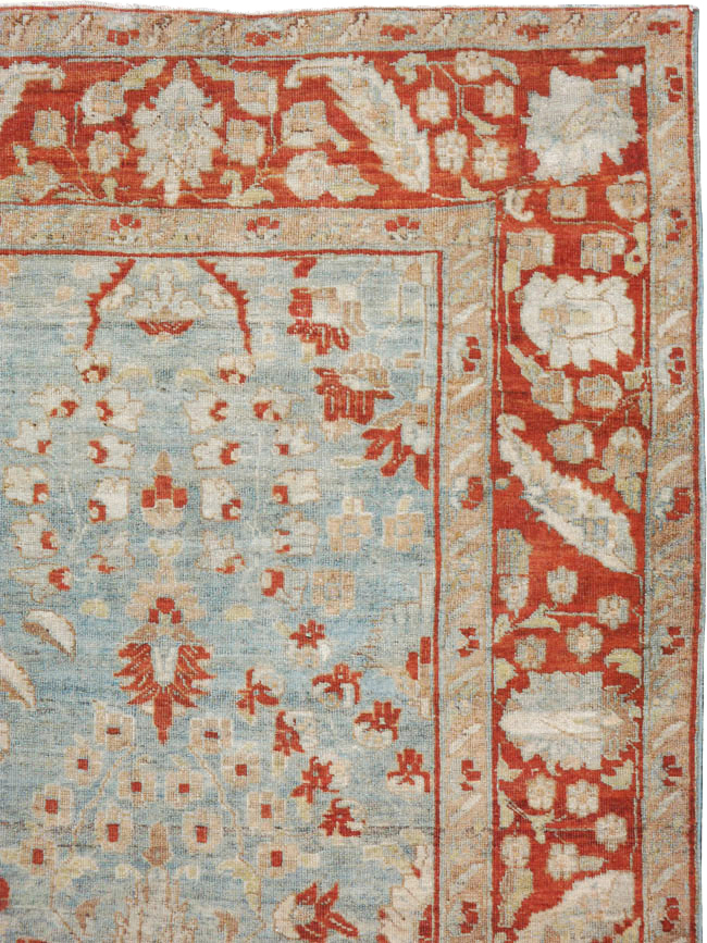 Antique Persian Tabriz Carpet, No.21062 - Gsblank