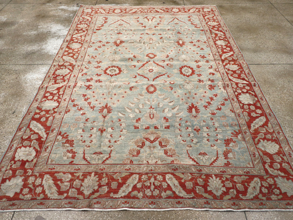 Antique Persian Tabriz Carpet, No.21062 - Gsblank