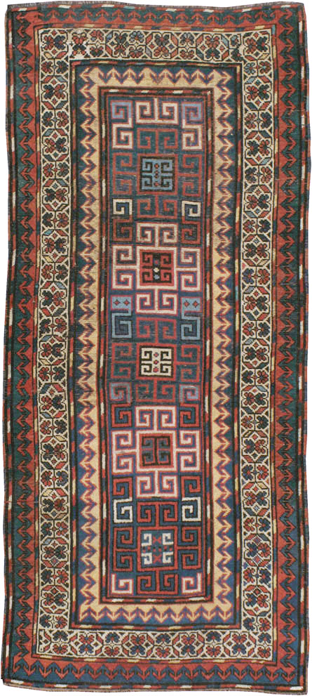 Antique Caucasian Kazak Rug, No.21065 - Gsblank