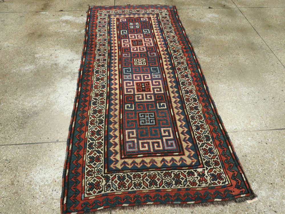 Antique Caucasian Kazak Rug, No.21065 - Gsblank