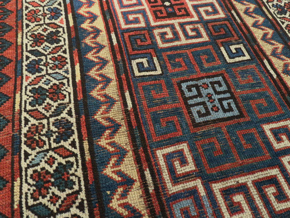 Antique Caucasian Kazak Rug, No.21065 - Gsblank