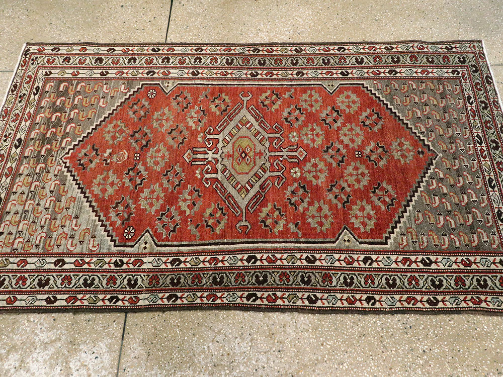 Antique Persian Malayer Rug, No.21069 - Gsblank