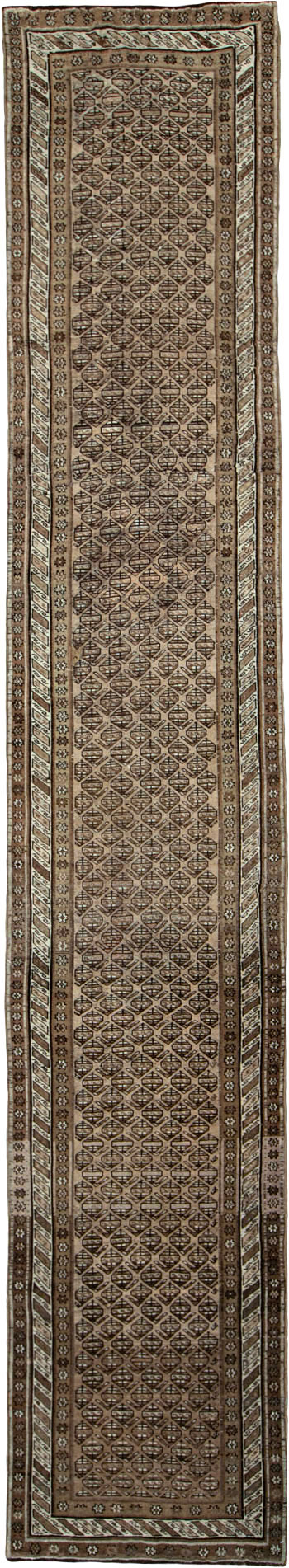 Vintage Persian Kurdish Runner, No.21073 - Gsblank