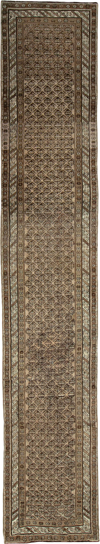 Vintage Persian Kurdish Runner, No.21073 - Gsblank