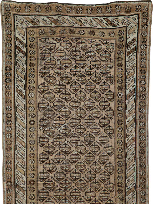 Vintage Persian Kurdish Runner, No.21073 - Gsblank