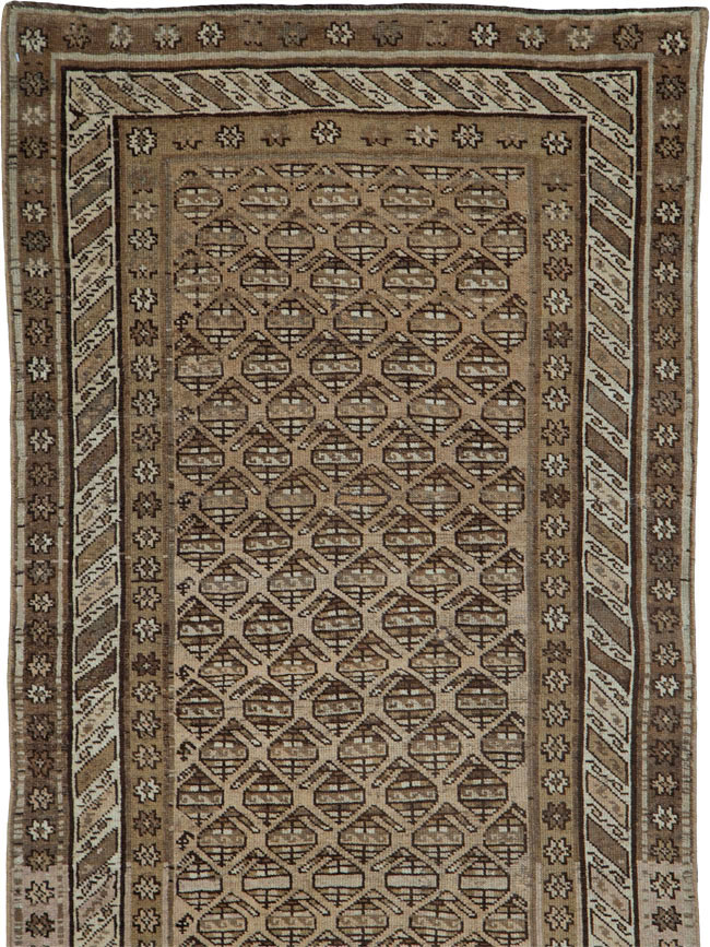 Vintage Persian Kurdish Runner, No.21073 - Gsblank