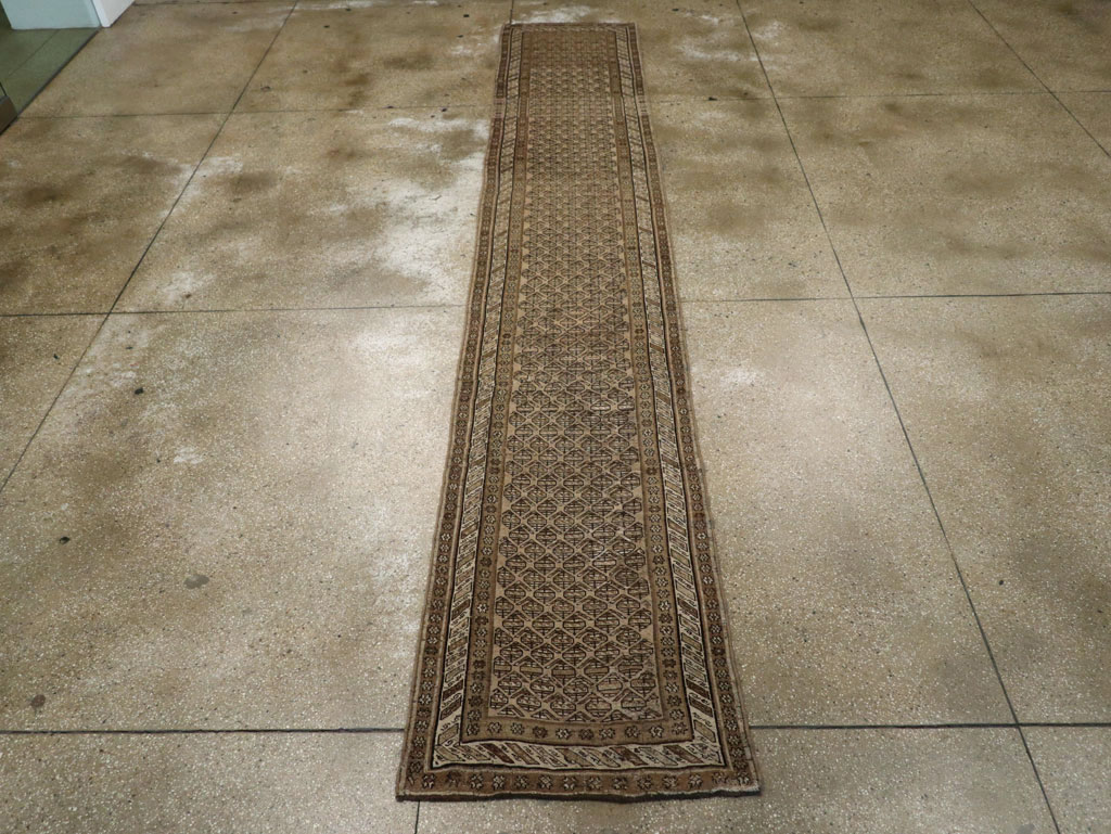 Vintage Persian Kurdish Runner, No.21073 - Gsblank