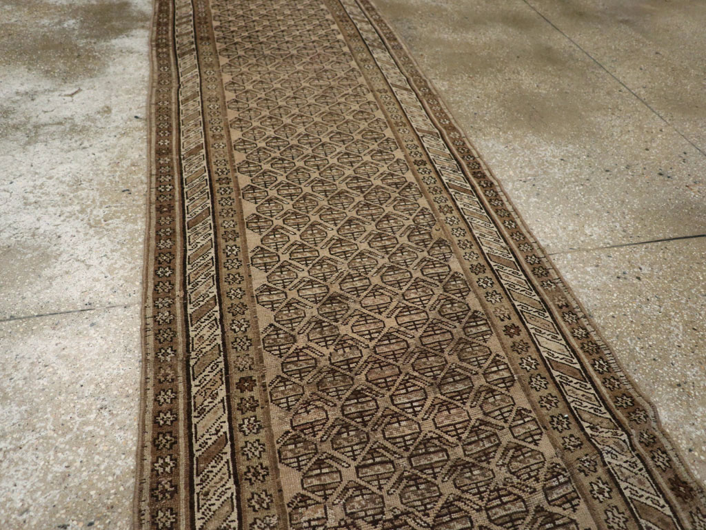 Vintage Persian Kurdish Runner, No.21073 - Gsblank