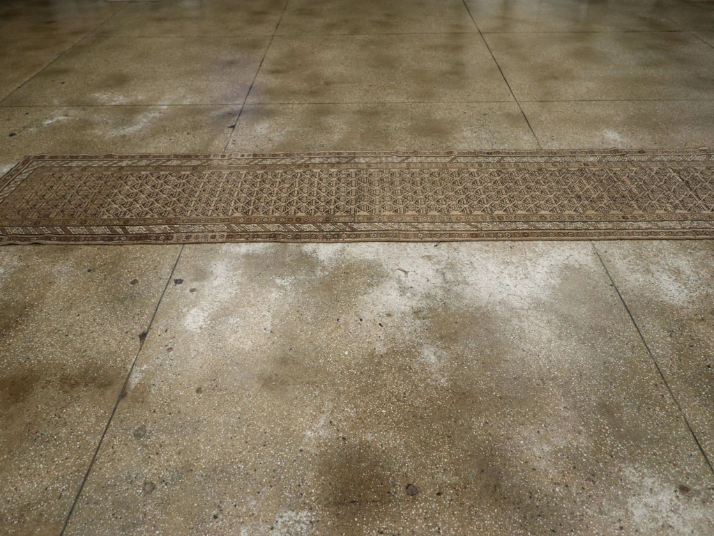 Vintage Persian Kurdish Runner, No.21073 - Gsblank