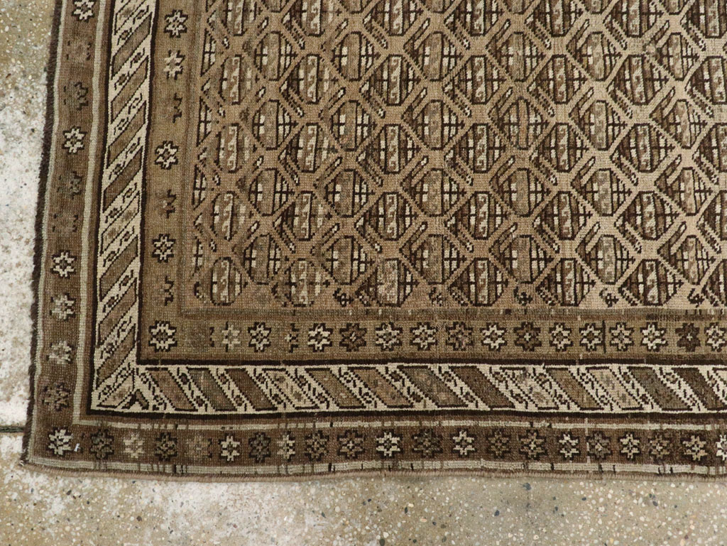 Vintage Persian Kurdish Runner, No.21073 - Gsblank