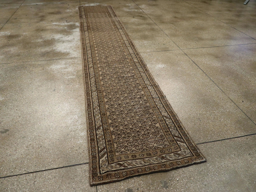 Vintage Persian Kurdish Runner, No.21073 - Gsblank