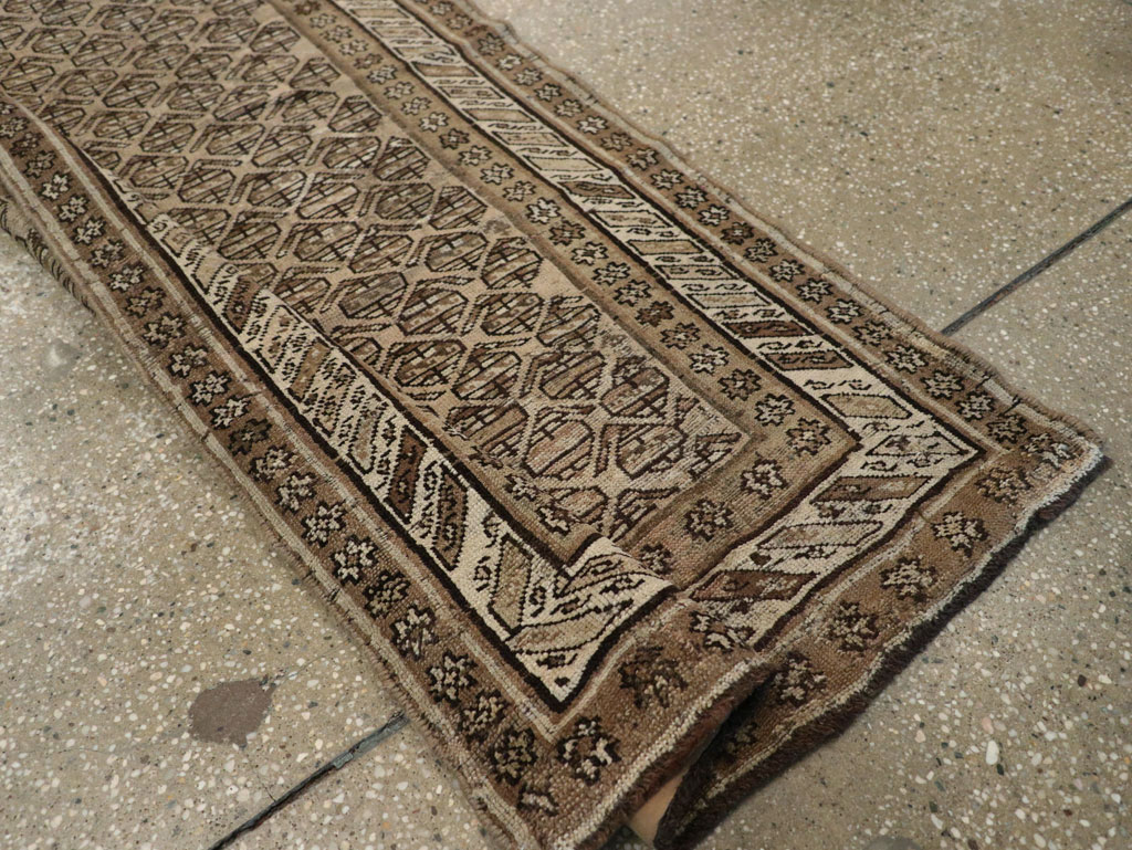 Vintage Persian Kurdish Runner, No.21073 - Gsblank