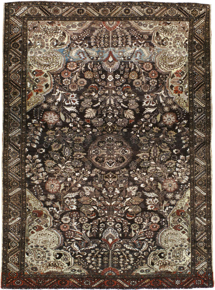 Vintage Persian Malayer Rug, No.21074 - Gsblank