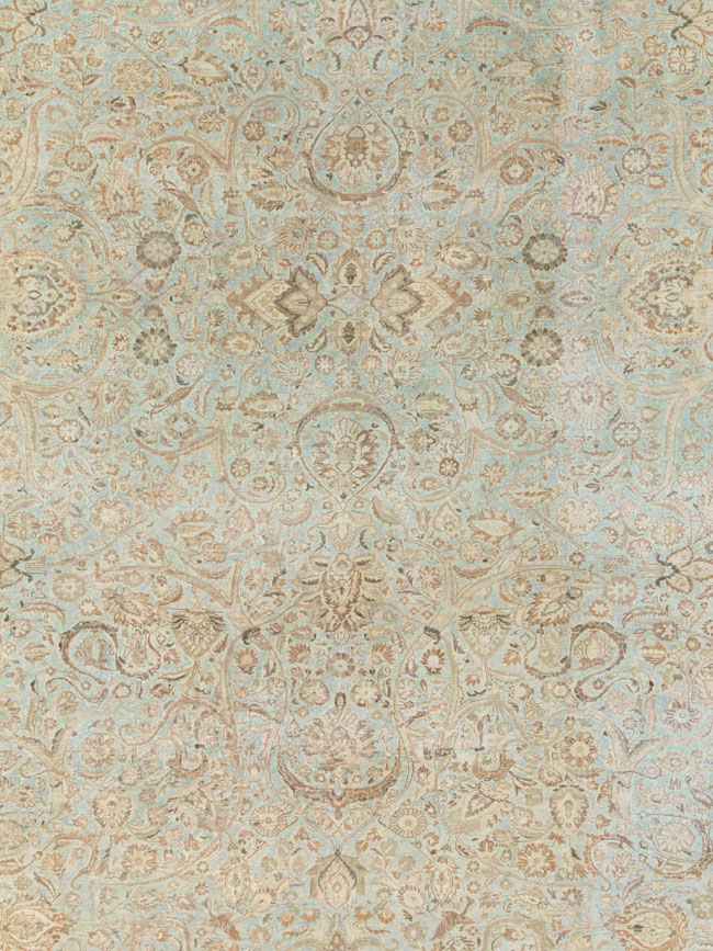 Vintage Persian Kashan Carpet, No.21075 - Gsblank