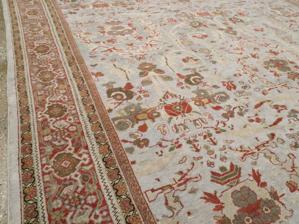 Antique Persian Mahal Carpet, No.21077 - Gsblank