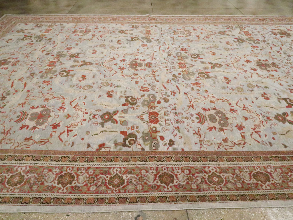 Antique Persian Mahal Carpet, No.21077 - Gsblank