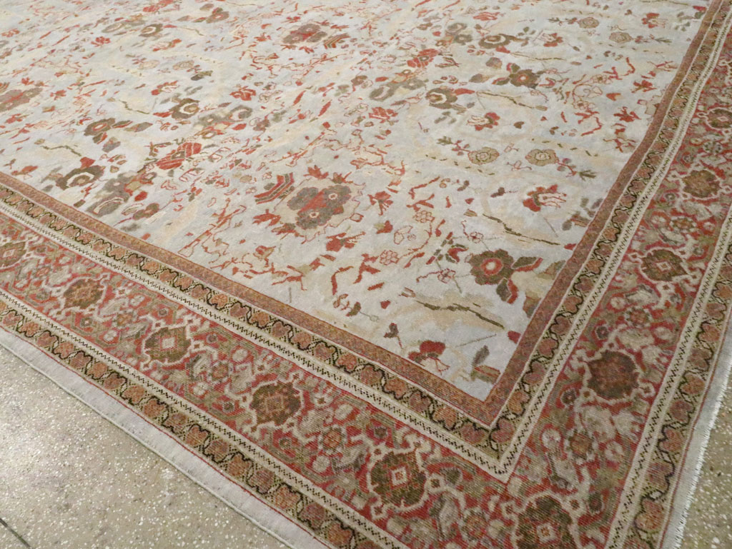 Antique Persian Mahal Carpet, No.21077 - Gsblank