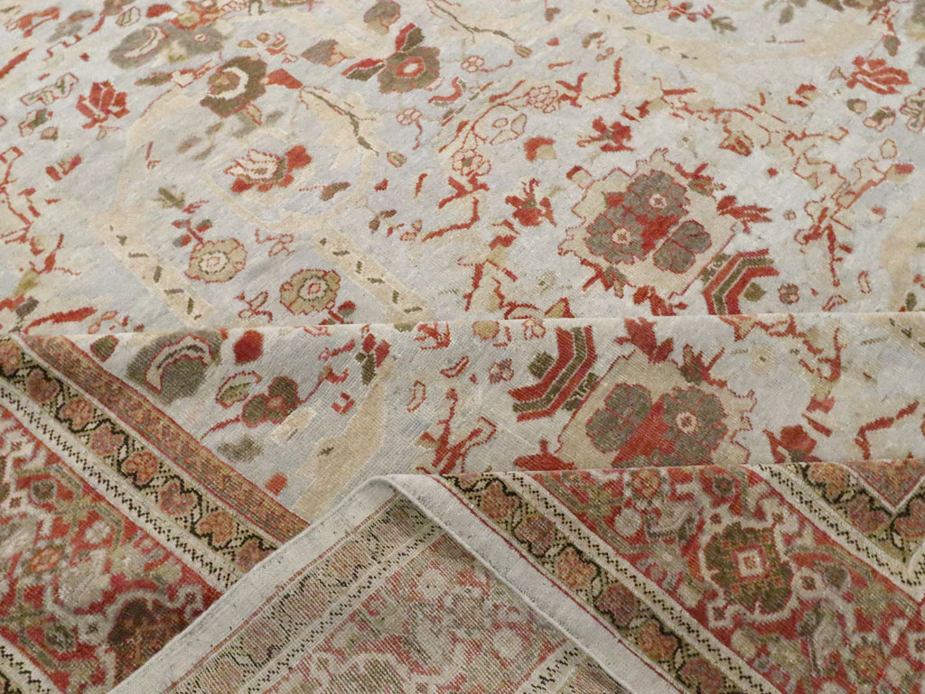 Antique Persian Mahal Carpet, No.21077 - Gsblank