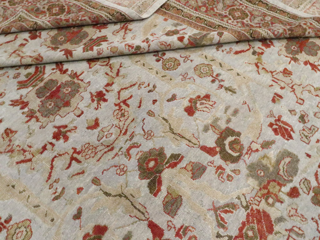 Antique Persian Mahal Carpet, No.21077 - Gsblank