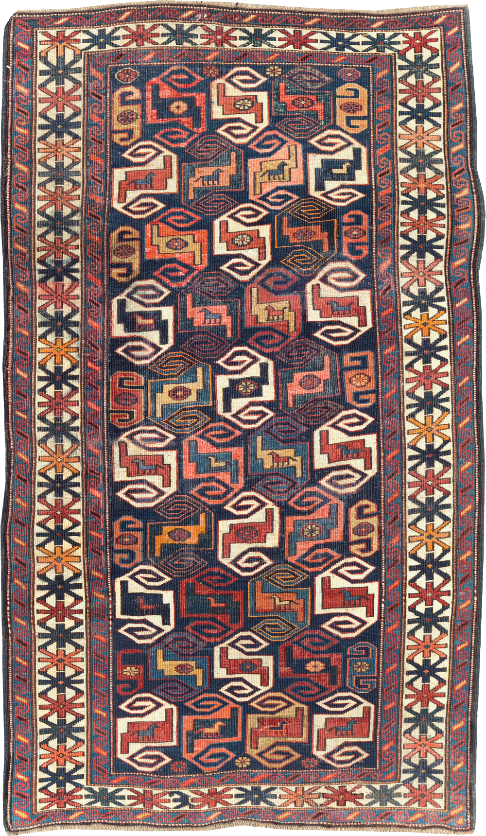 Antique Caucasian Kuba Rug, No.21082 - Gsblank