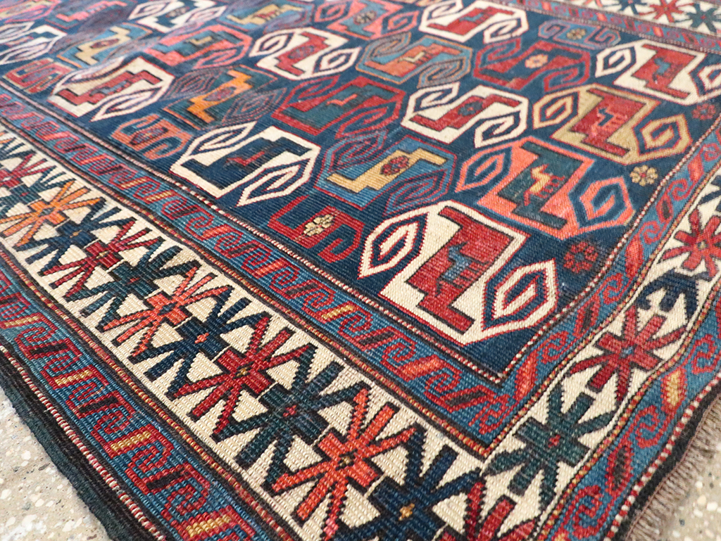 Antique Caucasian Kuba Rug, No.21082 - Gsblank
