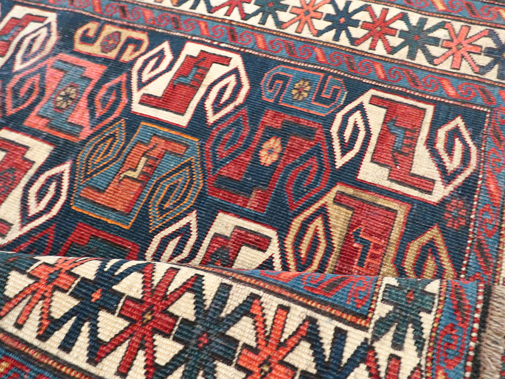 Antique Caucasian Kuba Rug, No.21082 - Gsblank