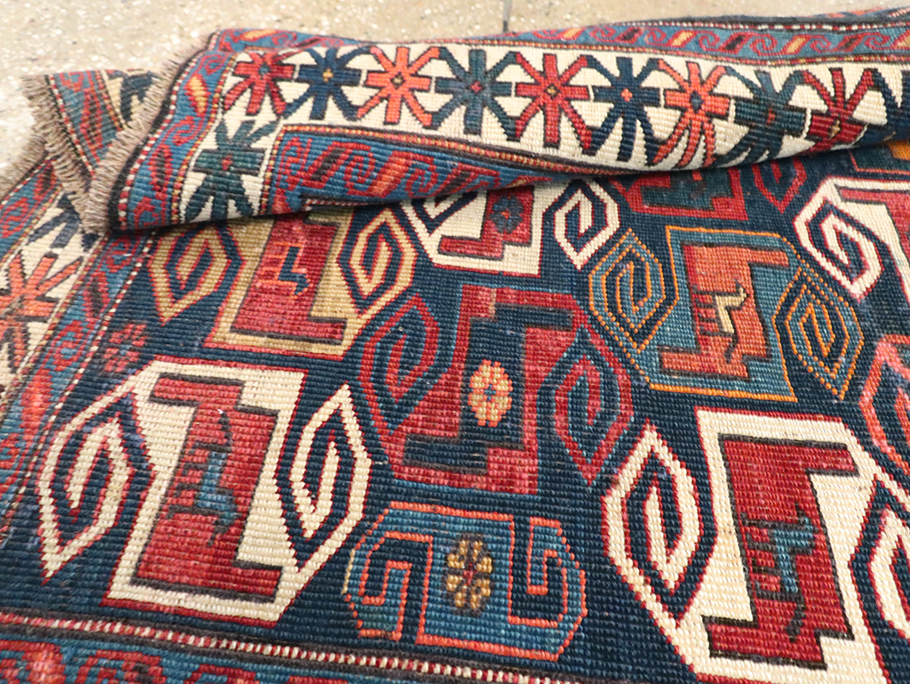 Antique Caucasian Kuba Rug, No.21082 - Gsblank
