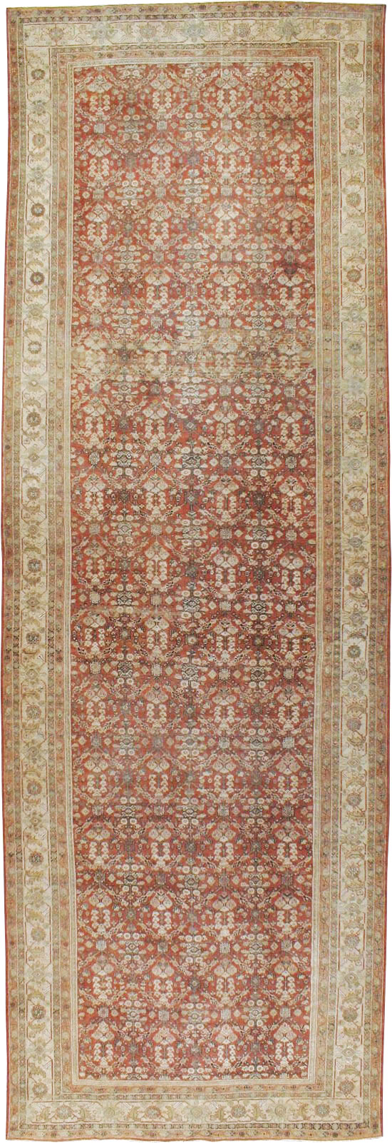 Antique Persian Mahal Carpet, No.21084 - Gsblank