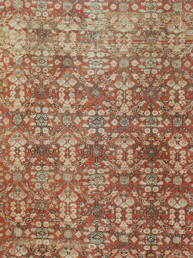 Antique Persian Mahal Carpet, No.21084 - Gsblank